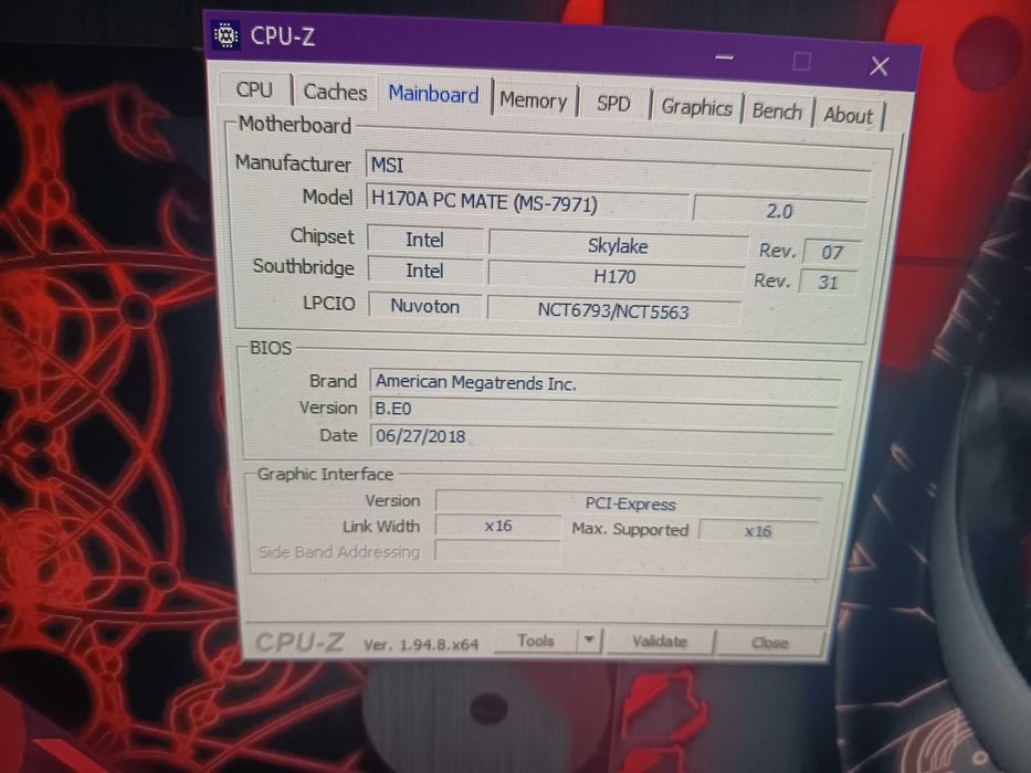 Kit gaming Core i5 6400 + MSI H170 + 16gb ddr4, slot ssd M2 pe placa, 4 sloturi de ram