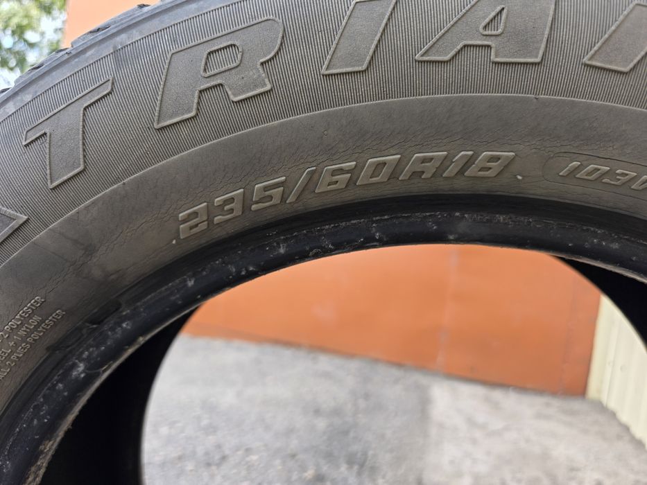 Резина зимняя Triangle комплект, 235/60 R18