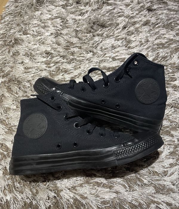 Converse full black