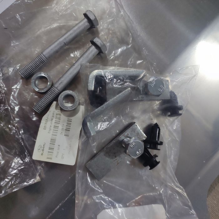 Защита картера ДВС, Outback 2013