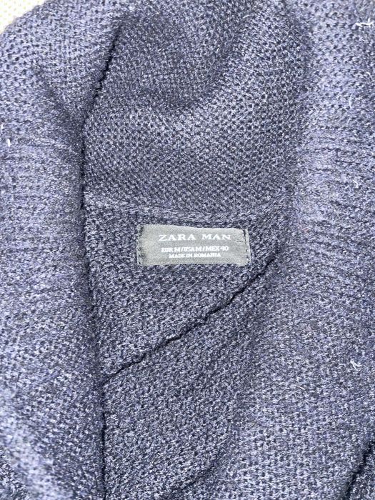 Pulovar bleumarin ZARA