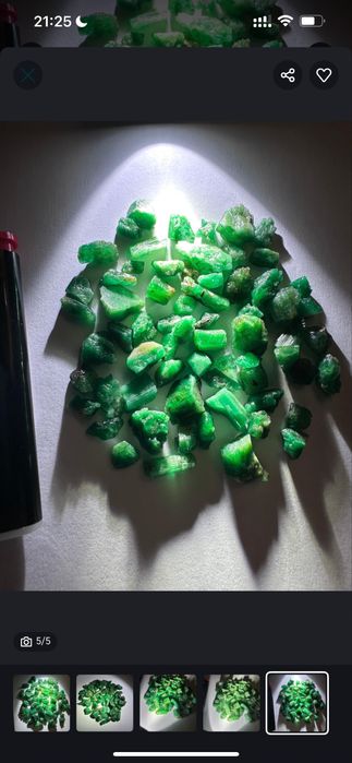 Изумруд природный не обработанный 100 карат