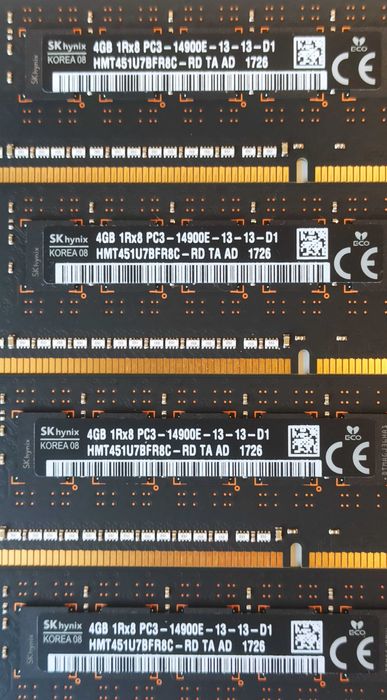 8 Module DDR 3 - Memorie Desktop