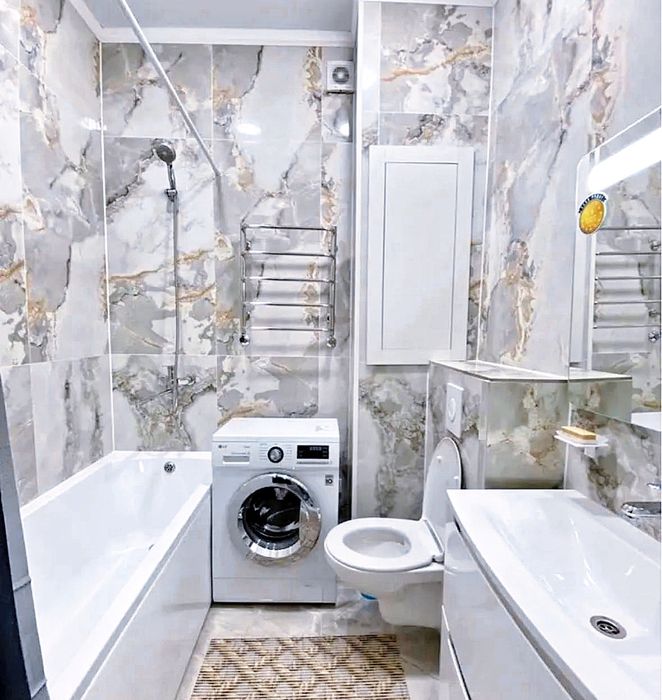 ЖК РАХАТ 2.   19мкр 45/3дом  ЗВОНИТЕ 24/7 Smart-Wifi 2-комнатная