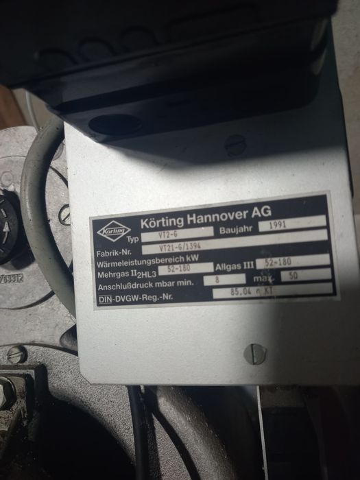 Газова горелка за котел или парно 2 броя