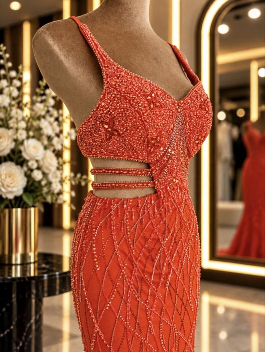 Rochie de ocazie cu cristale
