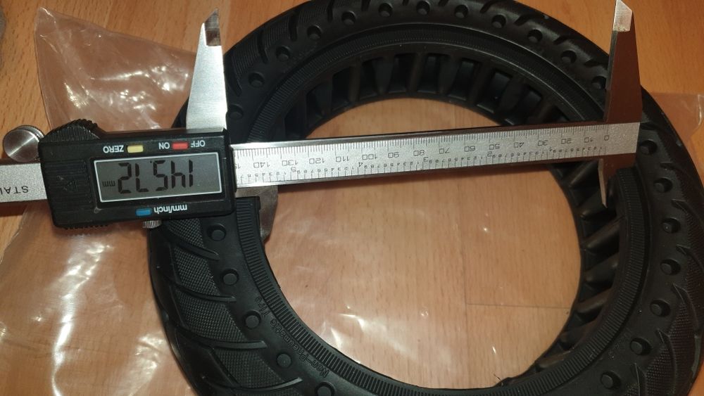 Vand set trotineta 10x2.5 cauciuc plin antiexplozie