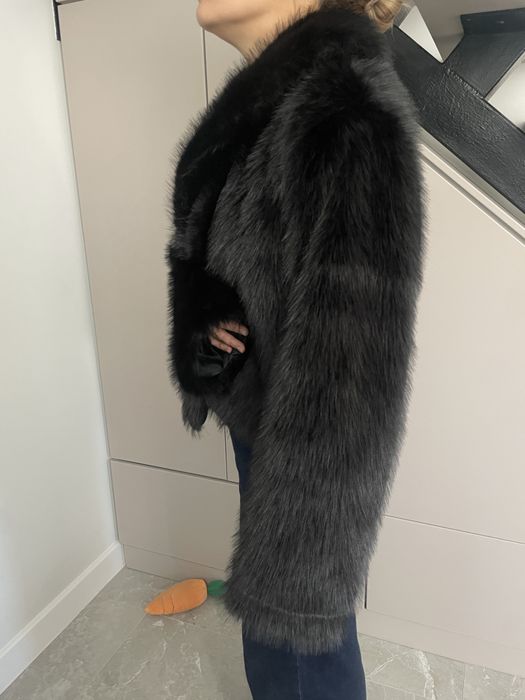 эко шуба короткая