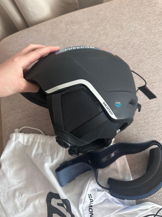 Set Casca + Ochelari Ski Salomon