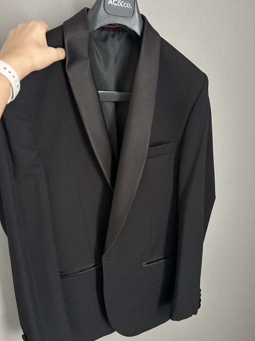 Sacou negru barbatesc elegant