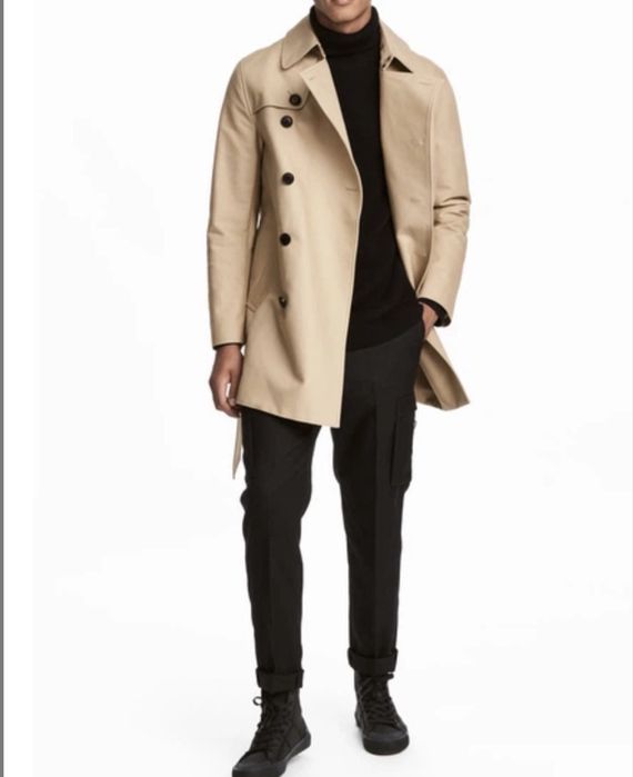 Тренч мужской H&M