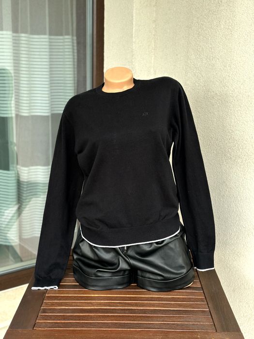 Дамски пуловер Armani Exchange (Cotton Cashmere) - размер М, Отлично състояние