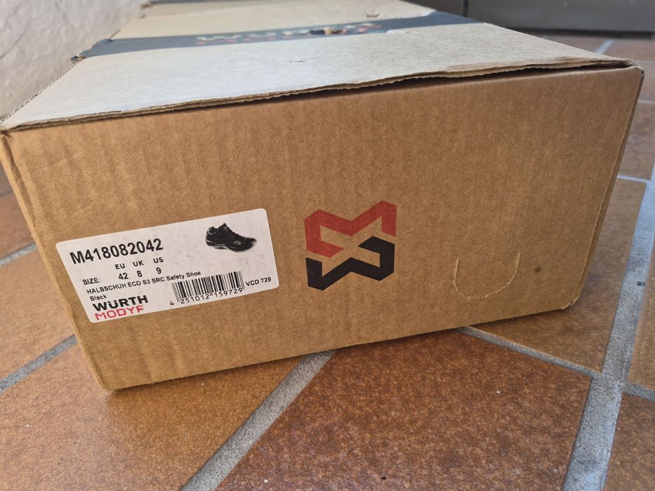 Pantofi protectie piele Würth Modyf Eco S3, marimea 42 - Noi in cutie