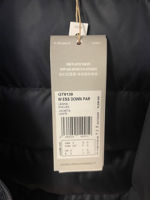 Geaca ADIDAS ESSENTIALS Light Down Hooded Parka Marimea S