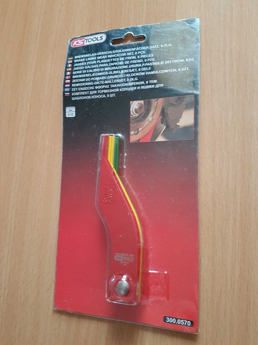 KS TOOLS 300.0570, lere masurare placute frana disc, NOI