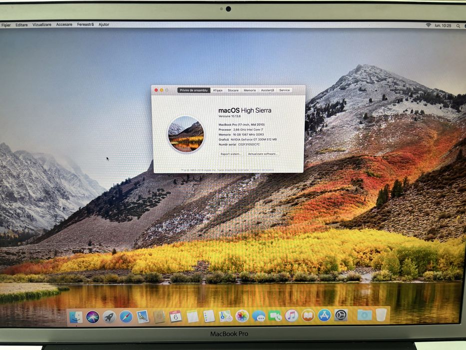 Macbook pro 17” 2010