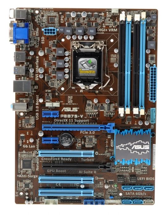 Мат. Плата Asus + проц intel i7 + 16Gb