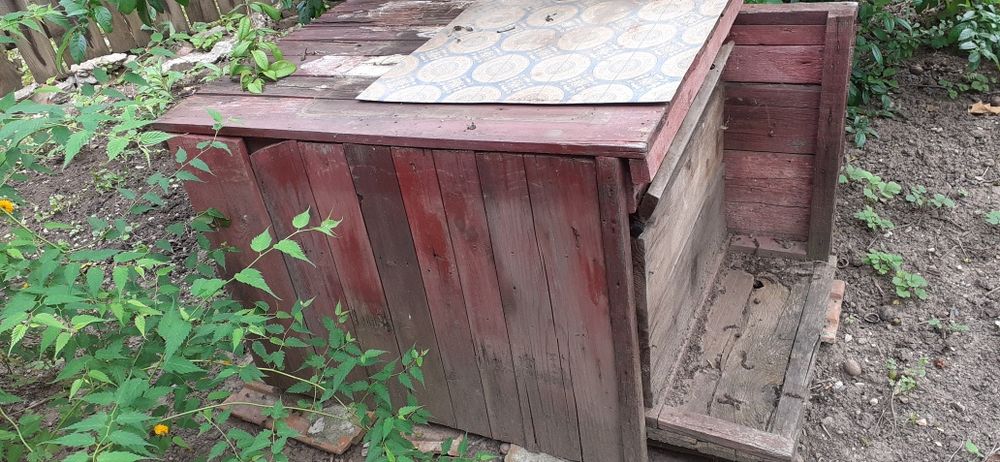 Banc din lemn, vintage