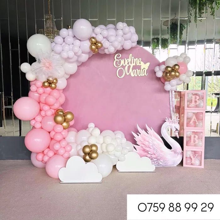 Decor baloane pentru Botez