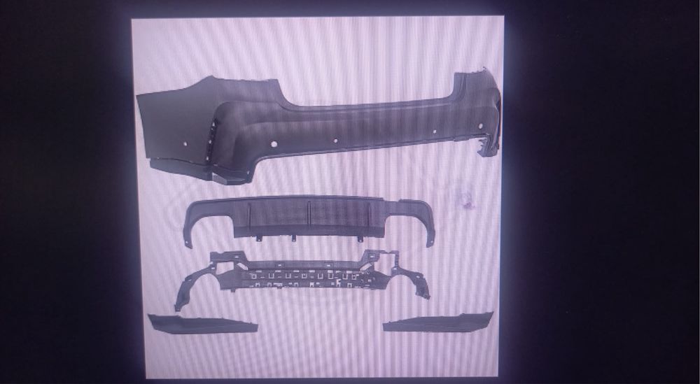 Bara spate Bmw g20 g80 design look M3