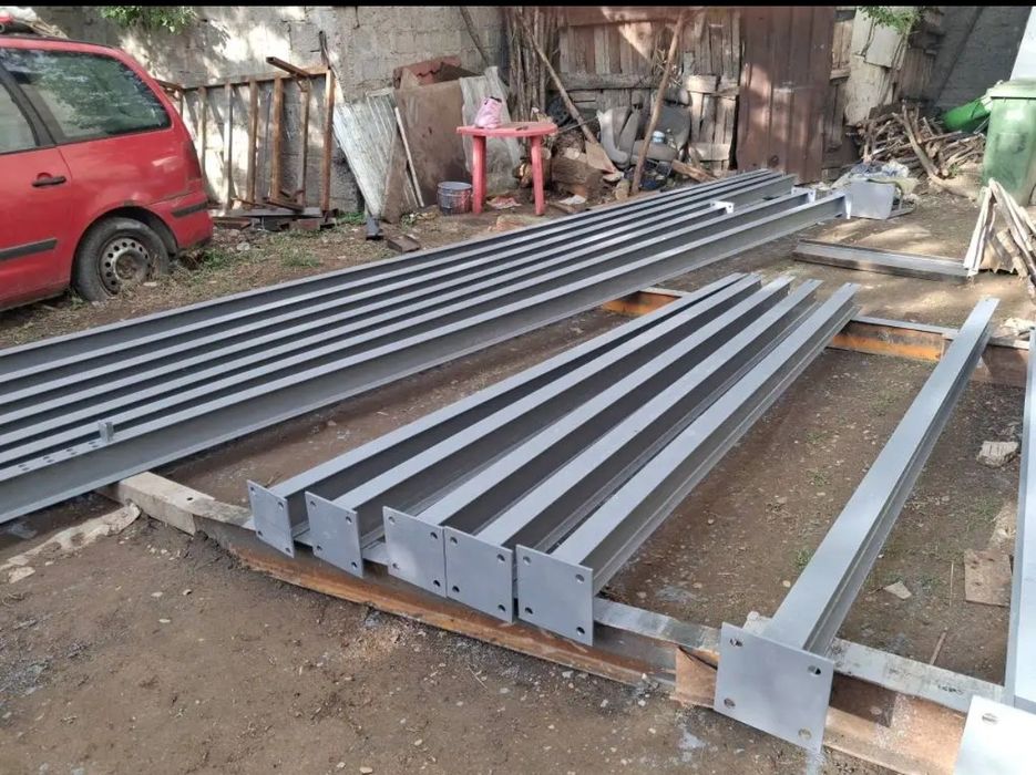 Vând hala metalica 8x10x4 din profil ipe