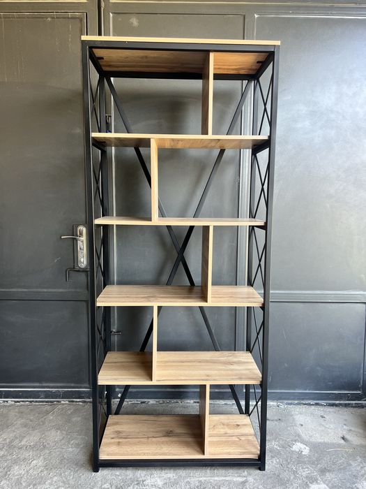 Loft stellaj kitob javoni