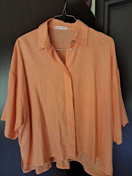 Дамска риза лен oysho