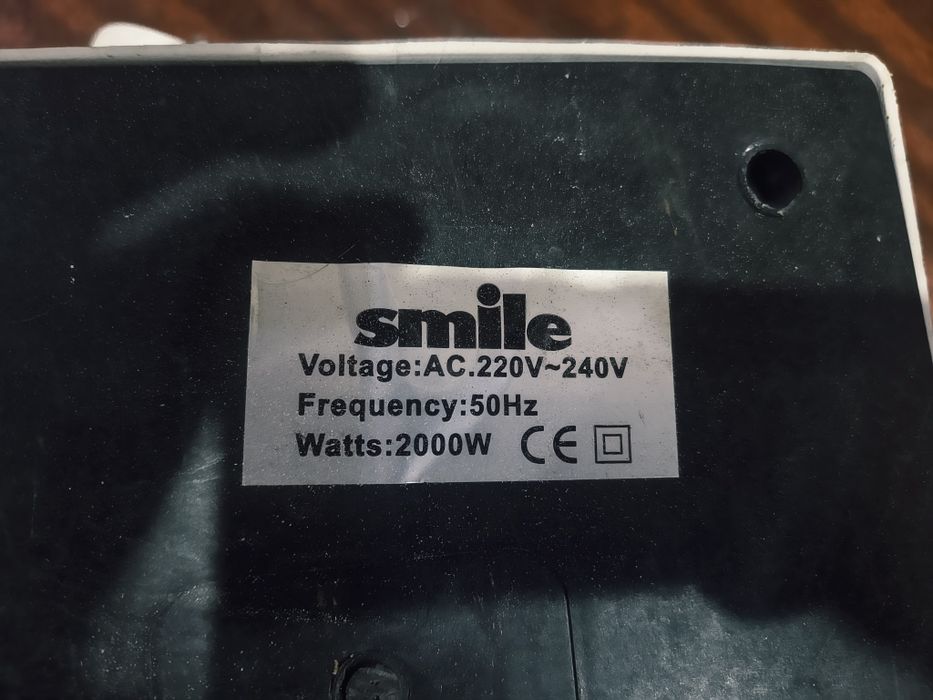 тепловентилятор Smile 2000 Вт
