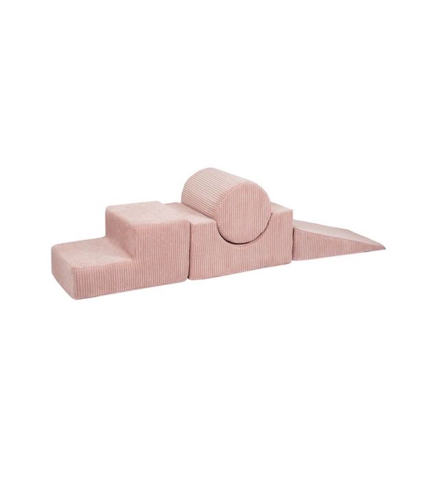 Set 4 elemente de joaca, MeowBaby Aesthetic, velur, pastel, 45x30x195cm