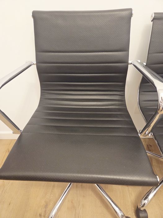 5 scaune birou, stare impecabila, piele