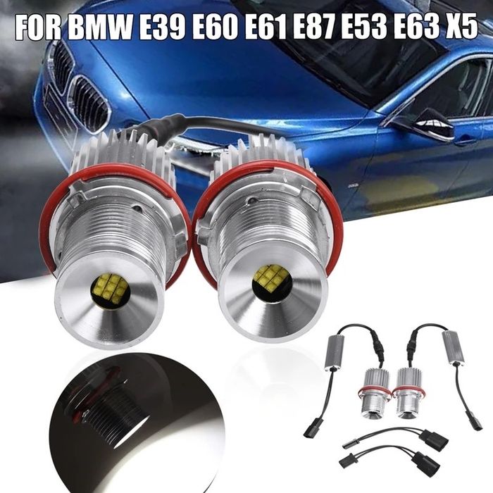 Set led marker Angel eyes Bmw Seria 1 5 7 X3 X5 E39 E53 E60 E63 E87