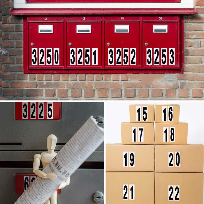 Стикери с цифри самозалепващи 100 листа