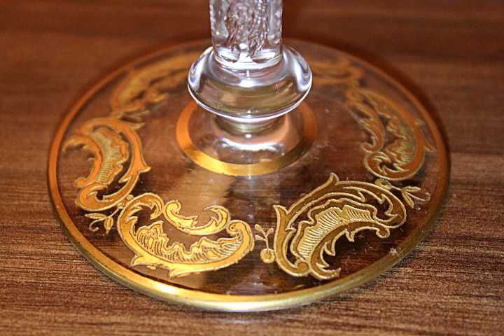 Очень редкий антикварный фужер (Франция) Полностью ручная работа.