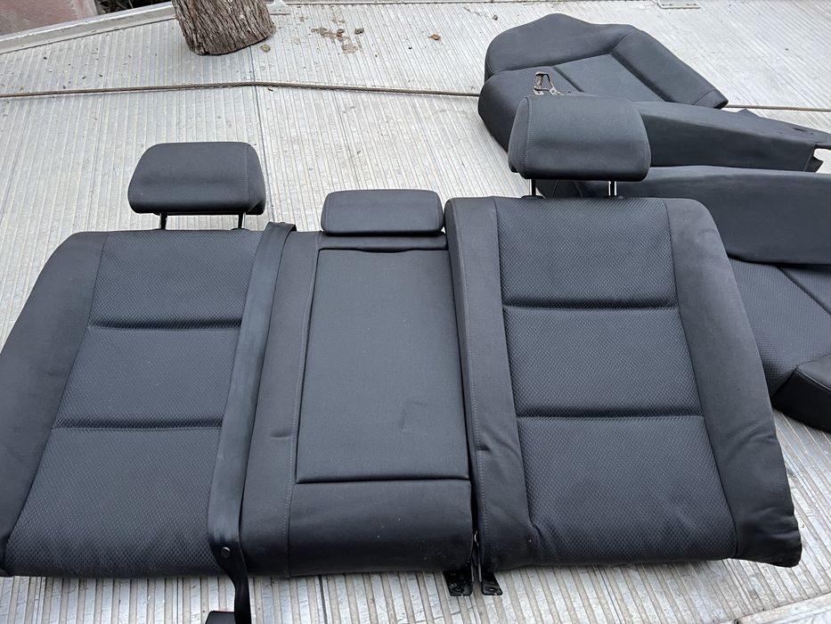 Interior, scaune, bancheta audi a4 b6 b7