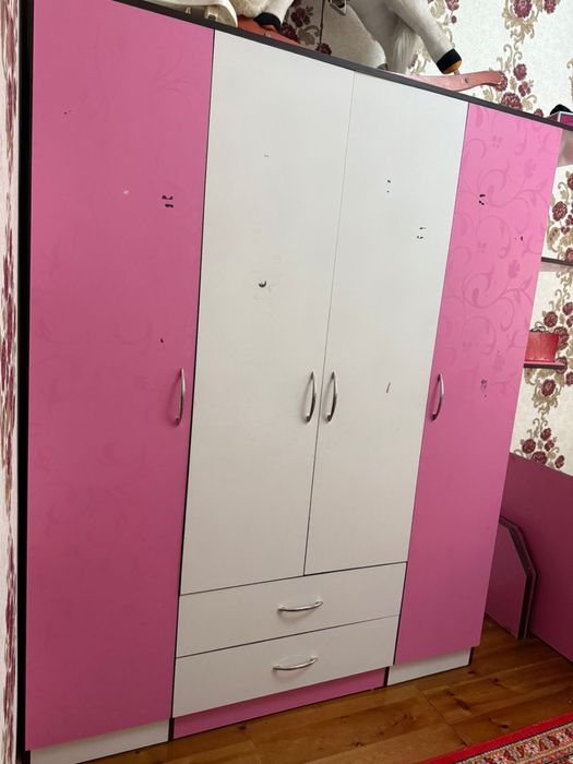 Детский кровать шифонер