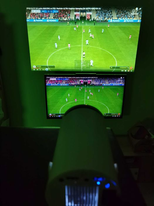 Смарт Проектор HY300 - Android 11 130 инча екран HDMI WiFi BT USB