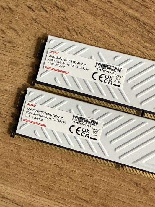 Оперативная память Adata DDR4 32GB 2x16 3200Mhz