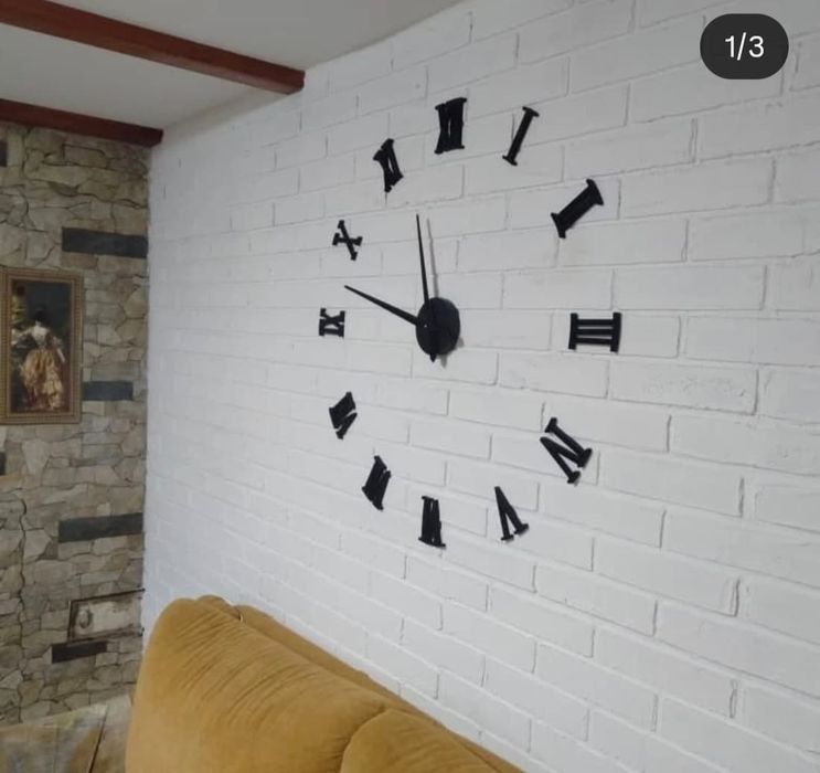 Продам настенные 3 часы, качество супер. Цвета черные и золотистые.  .