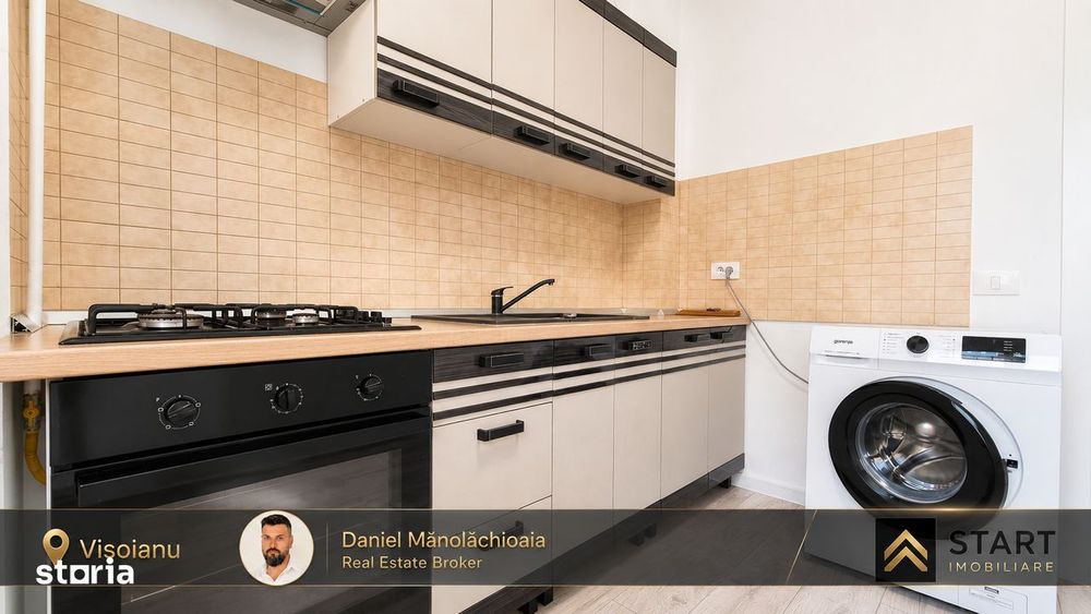 Apartament 1 Cameră Decomandat de închiriat – Cartier Visoianu, etaj 1