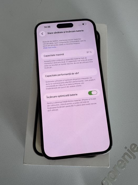 Iphone 14 pro max gold/91% baterie