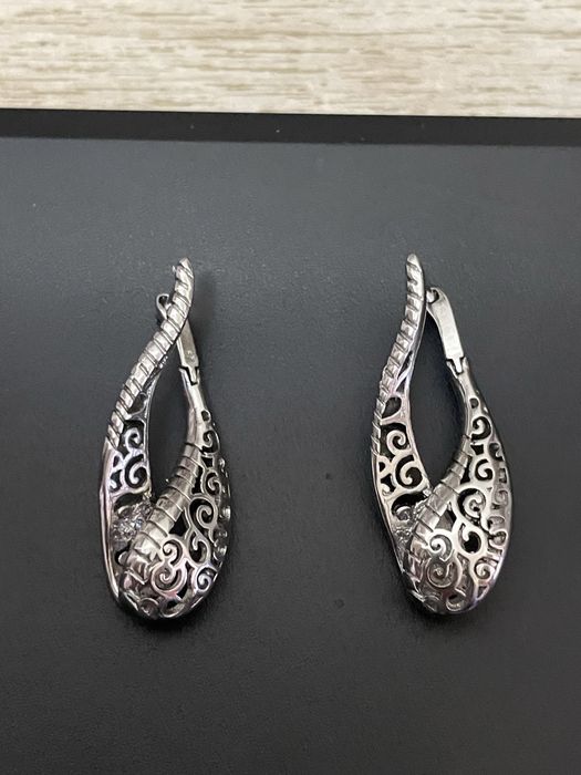 Cercei din argint 925 – Model elegant filigran