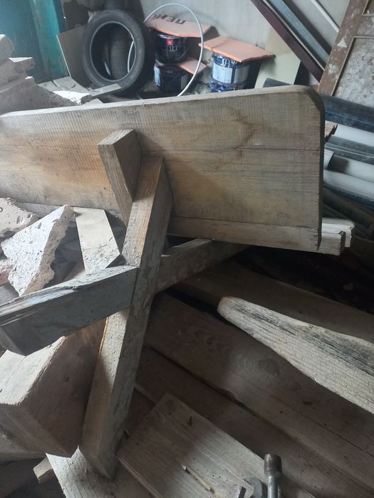 Скамейка уличное из дерева