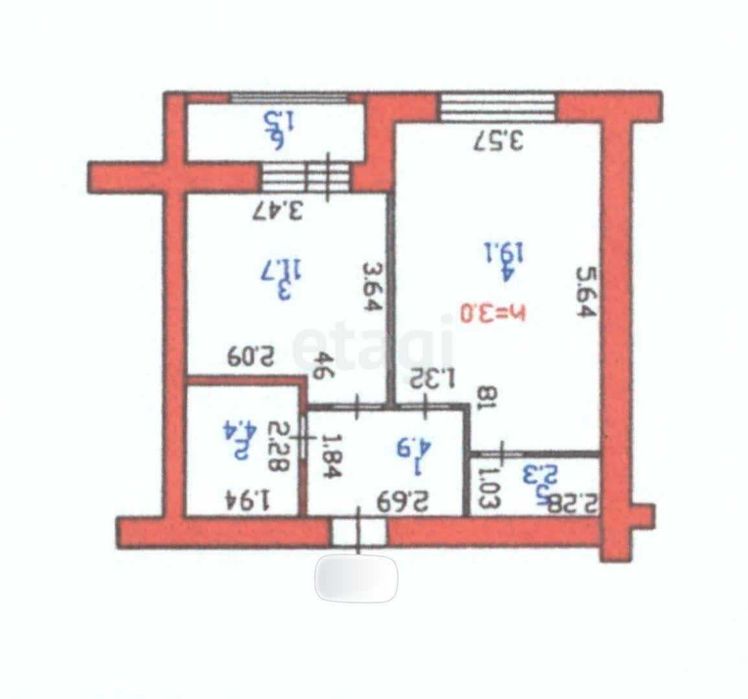 1 ком квартира в ЖК Есиль Сити