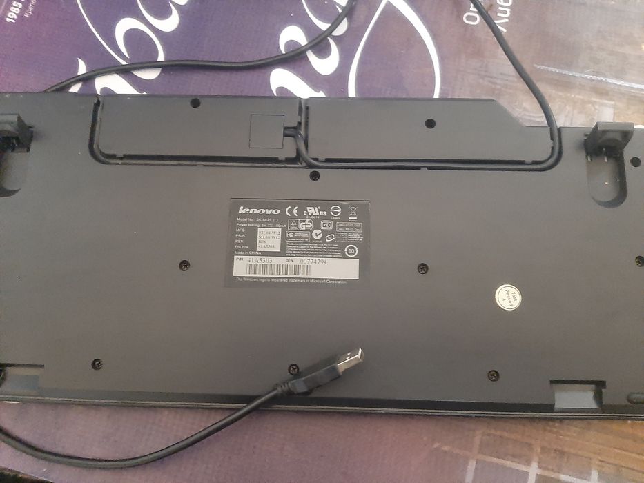 Клавиатура. Компютър,таблет ,лап топ . Lenovo SK 8825 състояние ,ново