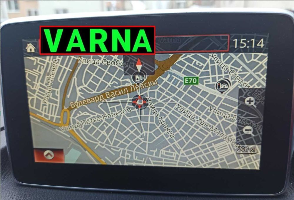 2026 SD Карта Навигация Мазда / Mazda (Всички модели 2011-2026)