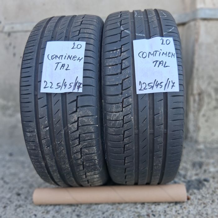 2×225/45/17VARA.CONTINENTAL 2020.Stare excelenta.
