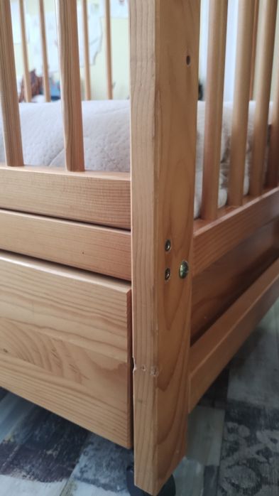 Бебешка кошара Arbor 120x60cm. с матрак