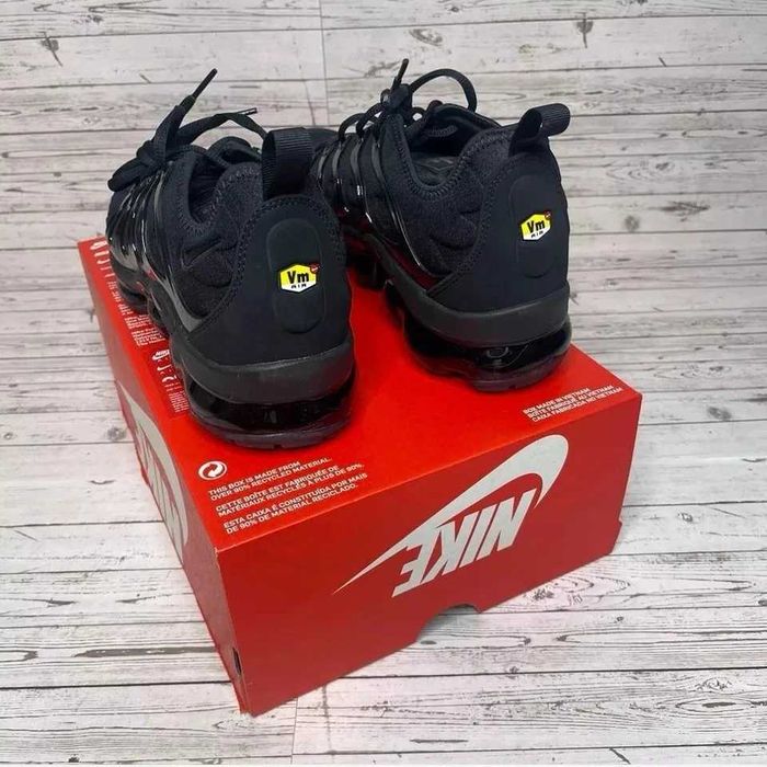 #EDITIE LIMITATĂ# Nike Air Vapormax Triple Black - Verificare Colet