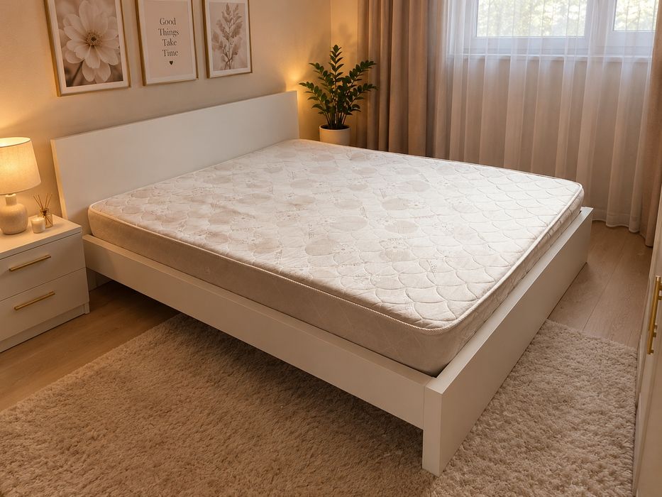 Vând pat Ikea 160×200 cu saltea