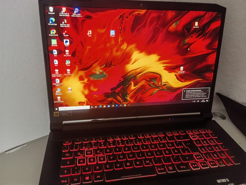 Продам игровой новый ноутбук Acer Nitro 5 i7